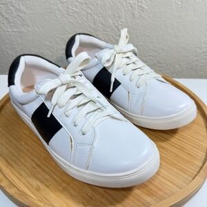 City Chic Dani Sneaker 40 White Black Trainer Shoe Y2K 90s Street Urban Comfort